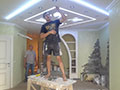 Изготовление потолков со светодиодной подсветкой
